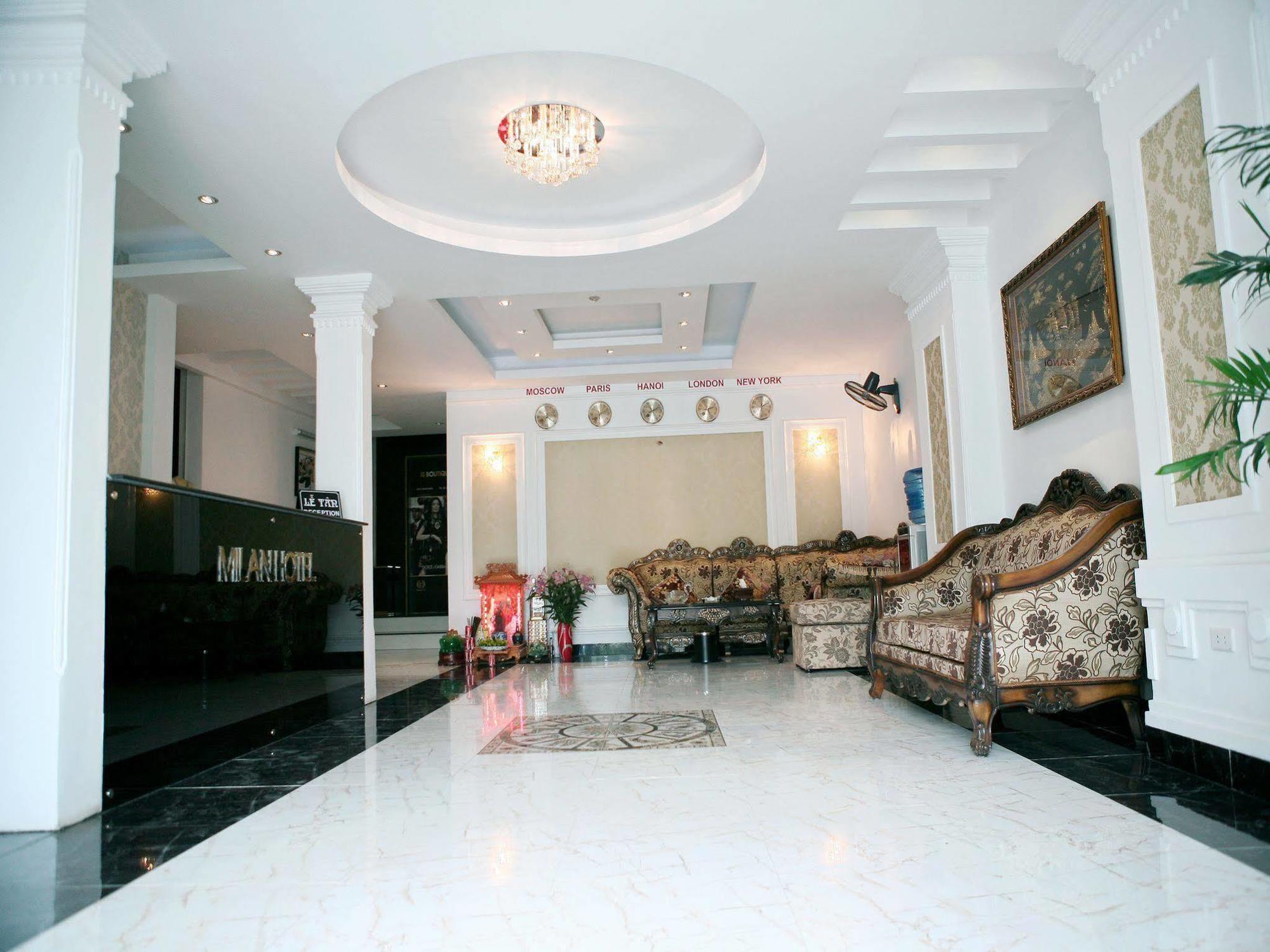 Hanoi Milan Hotel Hanói Exterior foto